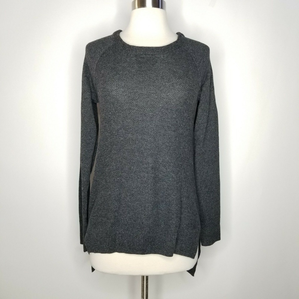 The Limited Gray Boat Neck Lightweight Sweater S